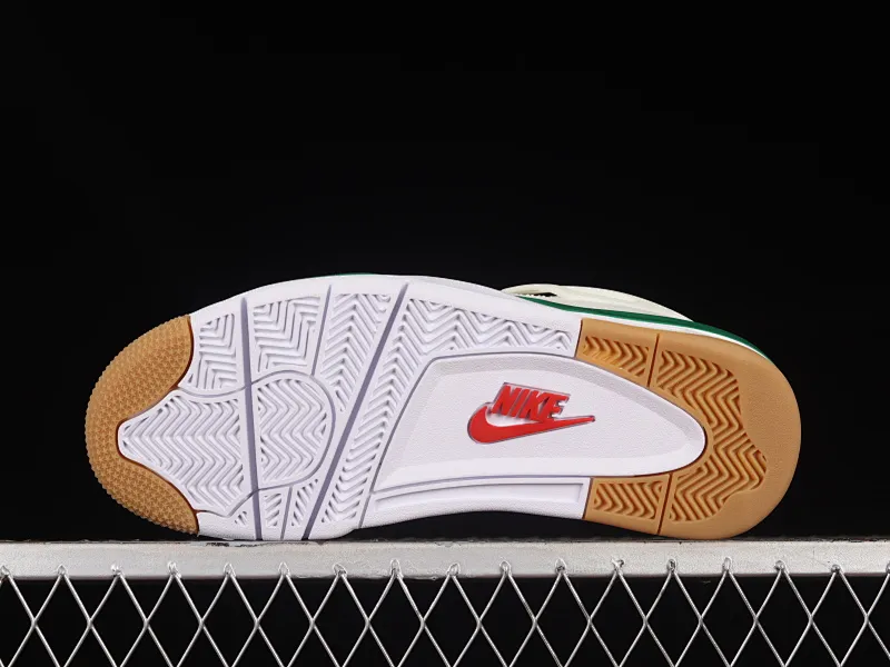 All categories Air Jordan Jordan series basketball shoes Air Jordan 4 LW version Nk SB x Air Jordan 4 "Pine Green" AJ4 Joe 4 joint white green DR5415-103